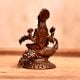Handmade Goddess Saraswati Copper Murti